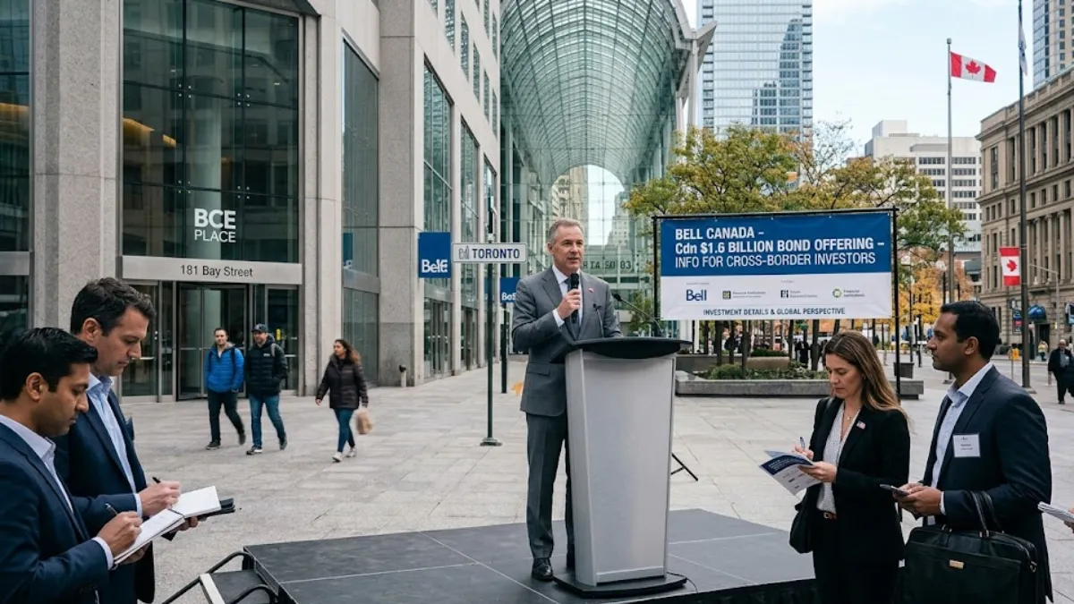 Bell Canada's Cdn $1.6 Billion Bond Offering: What Cross-Border Investors Need to Know